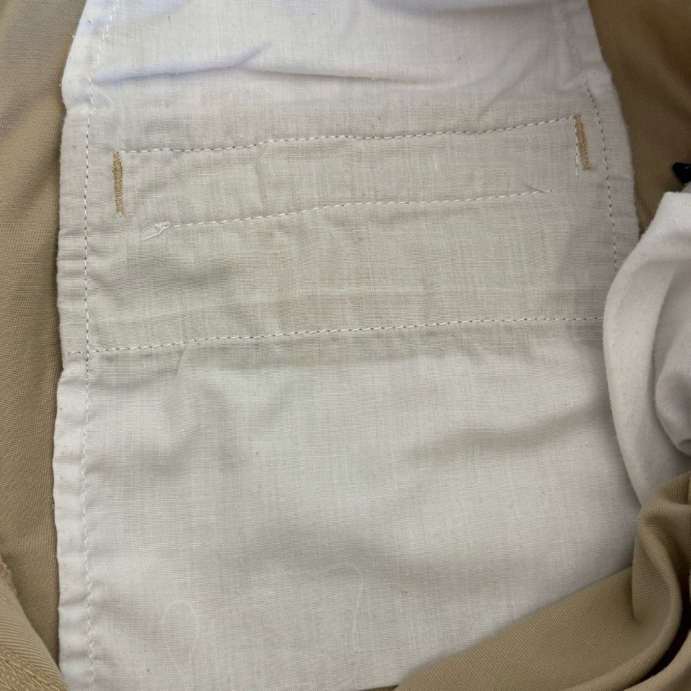 Lauren Ralph Lauren Khaki Flat Front Shorts Women’s 14 Classic Cotton Preppy - Picture 7 of 16